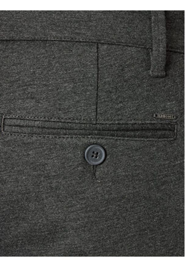 INDICODE Szorty materiałowe Aalborg 70-371 Szary Slim Fit. Kolor: szary. Materiał: syntetyk, wiskoza