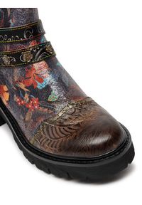 Laura Vita Botki Kouleo 43 Kolorowy. Materiał: skóra. Wzór: kolorowy #7