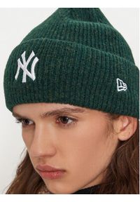 New Era Czapka New York Yankees Wide Cuff Knit Beanie 60580768 Zielony. Kolor: zielony. Materiał: poliester, materiał #4