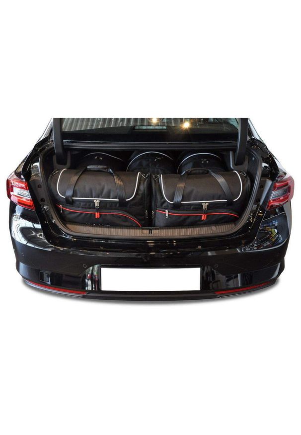 KJUST - Torby Do Bagażnika Renault Talisman Limousine 2015-2022 5Szt Kjust. Kolor: czarny. Styl: sportowy
