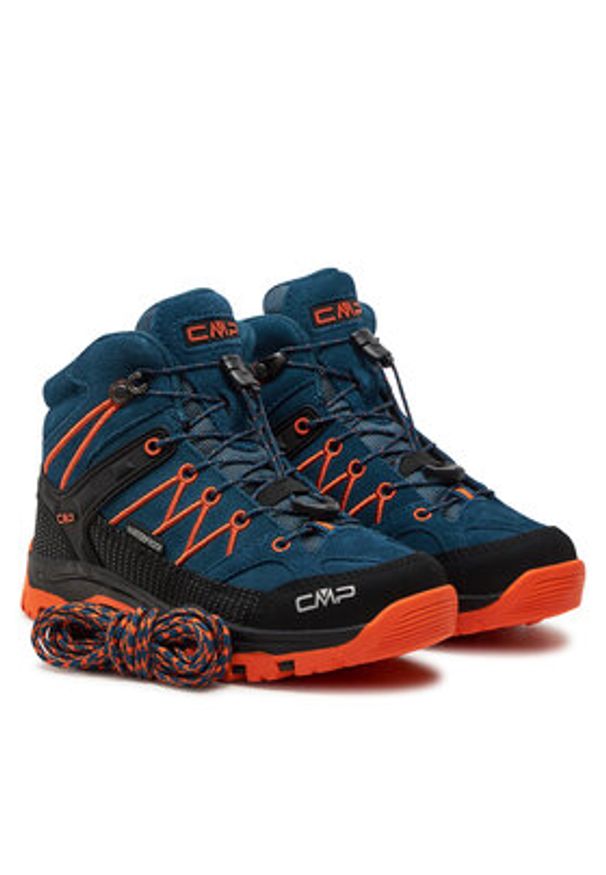 CMP Trekkingi Rigel Mid Trekking Shoes Wp 3Q12944 Granatowy. Kolor: niebieski. Materiał: skóra, zamsz. Sport: turystyka piesza
