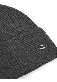 Calvin Klein Czapka Chunky K60K612873 Szary. Kolor: szary. Materiał: wełna #5