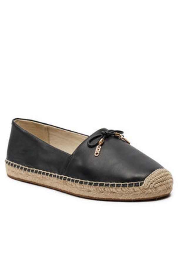MICHAEL Michael Kors Espadryle Nori 40R4NRFP1L Czarny. Kolor: czarny. Materiał: skóra