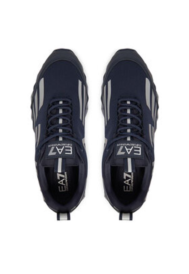 EA7 Emporio Armani Sneakersy X8X217 XK433 MB302 Niebieski. Kolor: niebieski. Materiał: materiał