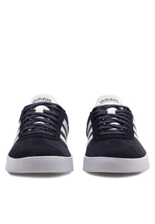 Adidas - adidas Sneakersy VL COURT 2.0 H06113 Granatowy. Kolor: niebieski. Materiał: skóra