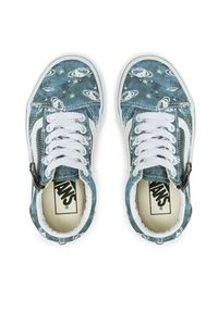 Vans Tenisówki Old Skool Zip VN0A2XSM4481 Niebieski jasny. Kolor: niebieski. Materiał: materiał #5
