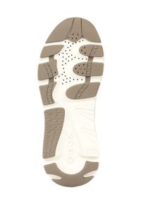 Geox sneakersy skórzane D DIAMANTA C kolor beżowy D36UFC 08522 C0118. Nosek buta: okrągły. Zapięcie: sznurówki. Kolor: beżowy. Materiał: skóra. Szerokość cholewki: normalna #3