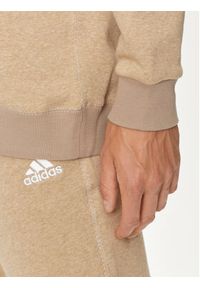 Adidas - adidas Bluza Seasonal Essentials IY6613 Beżowy Regular Fit. Kolor: beżowy. Materiał: bawełna #4