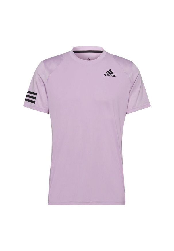 Adidas - Koszulka tenisowa adidas. Kolor: fioletowy, różowy, wielokolorowy. Sport: tenis