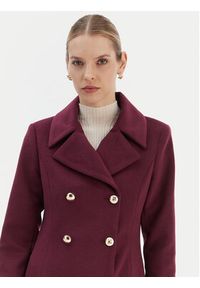 Rinascimento Płaszcz przejściowy CFC0126730003 Bordowy Regular Fit. Kolor: czerwony. Materiał: syntetyk #5