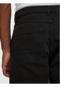 Brave Soul Jeansy MJN-NORDBLACK Czarny Regular Fit. Kolor: czarny