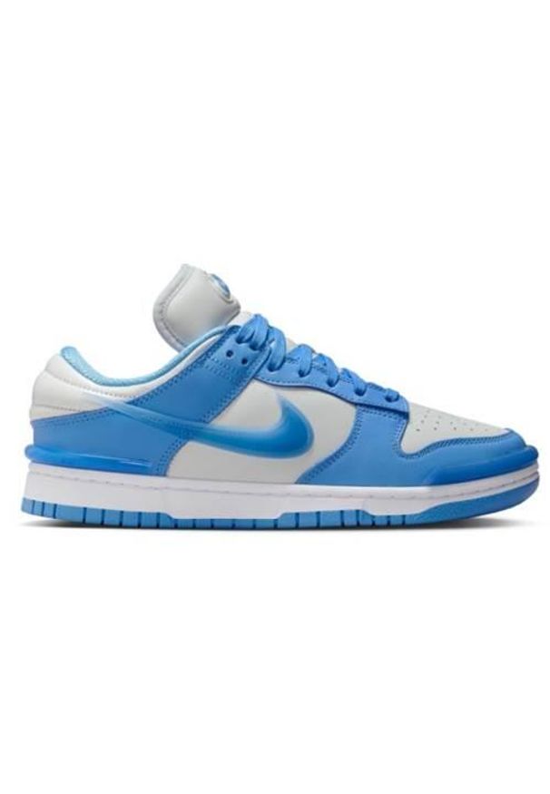 Buty do chodzenia damskie Nike Dunk Low Twist. Zapięcie: sznurówki. Kolor: niebieski. Materiał: materiał, tkanina, syntetyk. Szerokość cholewki: normalna. Sport: turystyka piesza