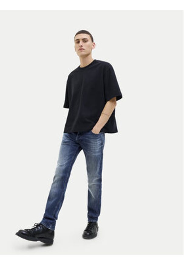 Jack & Jones - Jack&Jones Jeansy Glenn Original 12278144 Granatowy Slim Fit. Kolor: niebieski