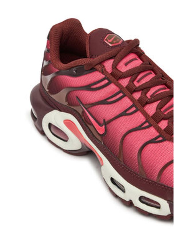 Nike Sneakersy Air Max Plus HQ4048 600 Bordowy. Kolor: czerwony. Materiał: materiał. Model: Nike Air Max