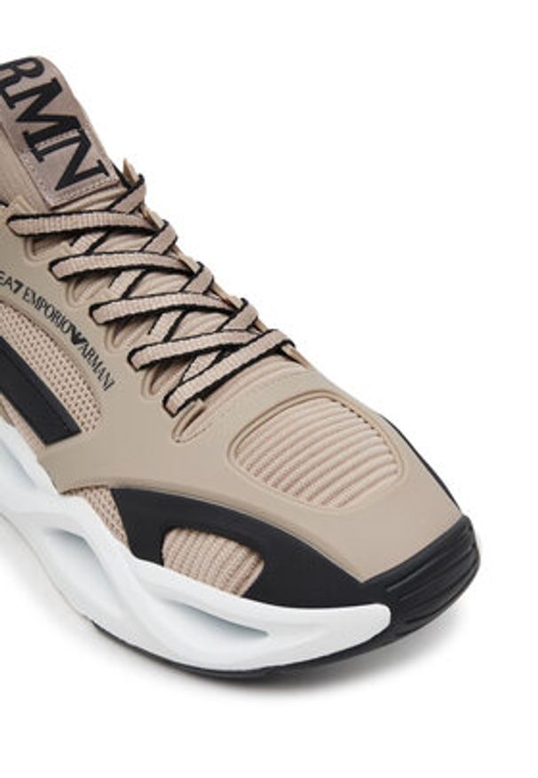 EA7 Emporio Armani Sneakersy X8X174 XK377 U471 Kolorowy. Materiał: skóra. Wzór: kolorowy