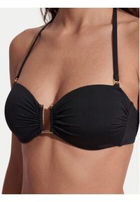 Max Mara Beachwear Góra od bikini Amelia 2616821239 Czarny. Kolor: czarny. Materiał: syntetyk #3