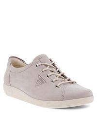 ecco - ECCO Sneakersy SOFT 2.0 20650302386 Szary. Kolor: szary. Materiał: skóra #9