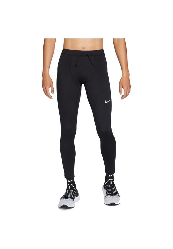 Spodnie treningowe męskie Nike Drifit Challenger. Kolor: czarny. Sport: bieganie