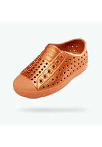 Native Shoes - Buty miejskie dziecięce NATIVE JEFFERSON METALLIC JUNIOR. Okazja: na co dzień. Kolor: żółty