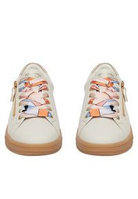 Remonte Sneakersy D2C03-80 Biały. Kolor: biały. Materiał: skóra #4