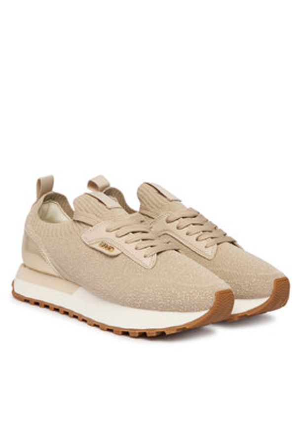 Liu Jo Sneakersy Evelyn 916 BA6067 TX525 Écru. Materiał: skóra