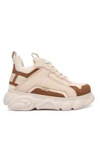 Sneakersy Buffalo. Kolor: beżowy