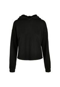 Bluza z kapturem dla kobiet w dużych rozmiarach Urban Classics Modal Terry. Typ kołnierza: kaptur. Kolor: czarny #1