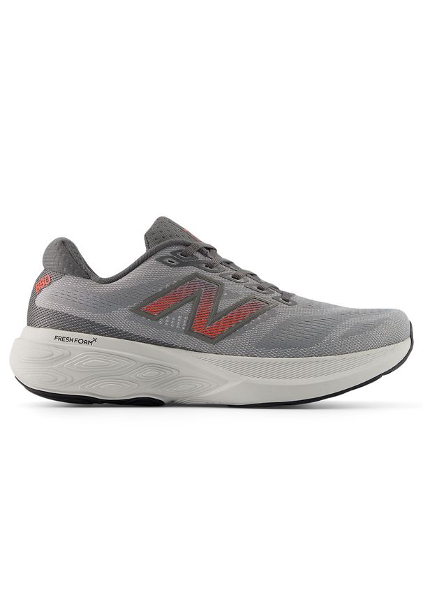 Buty męskie New Balance Fresh Foam X 880 v15 M880T15 – szare. Okazja: na co dzień. Kolor: szary. Materiał: materiał, syntetyk. Szerokość cholewki: normalna. Sport: fitness