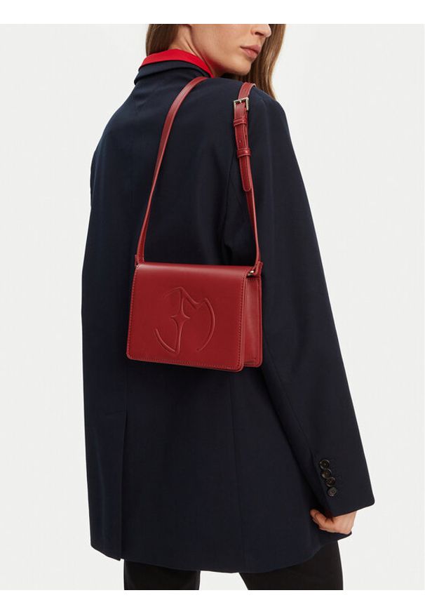 Eva Minge Torebka EO-ALIYA-LDA8225 Bordowy. Kolor: czerwony