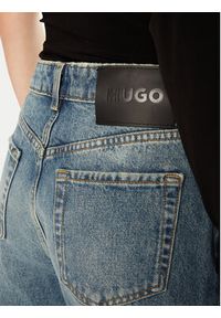 Hugo - HUGO Jeansy Gilissi 50530319 Niebieski Straight Fit. Kolor: niebieski #3