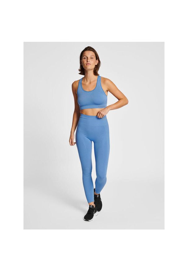Legginsy damskie Hummel Tif. Kolor: niebieski. Sport: joga i pilates