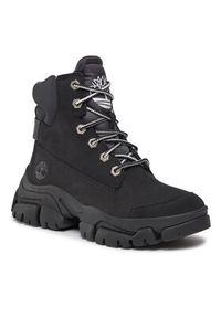 Timberland Botki Adley Way Sneaker Boot TB0A5XBG0151 Czarny. Kolor: czarny. Materiał: nubuk, skóra #4