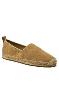 MICHAEL Michael Kors Espadryle Owen Espadrille 42S4OWFP1S Brązowy. Kolor: brązowy. Materiał: zamsz, skóra