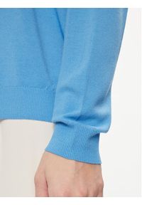 Kontatto Sweter 3M2020C Niebieski Regular Fit. Kolor: niebieski. Materiał: wiskoza #3
