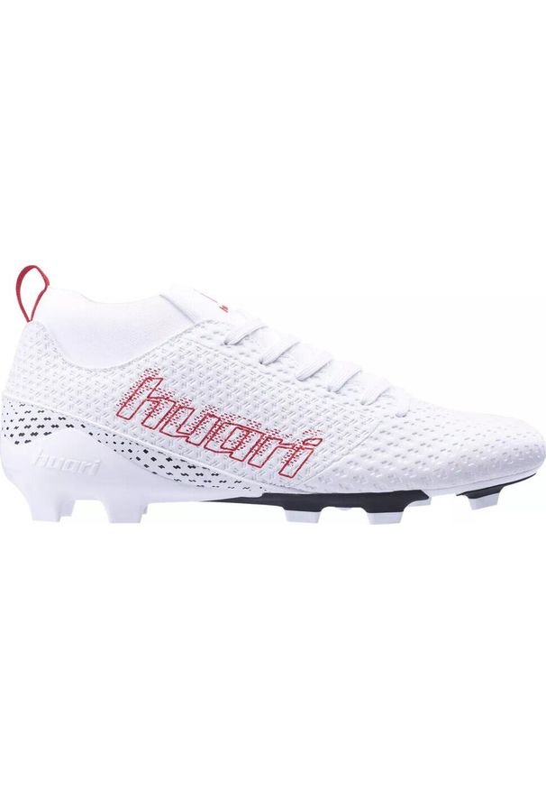 Męskie Sportowe buty piłkarskie korki Huari. Kolor: biały. Długość: krótkie. Sezon: lato. Sport: piłka nożna