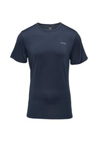 Hi-tec - T-shirt Męski Jeden Kolor Hadi. Kolor: niebieski