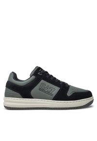 EA7 Emporio Armani Sneakersy X8X195 XK409 U268 Czarny. Kolor: czarny. Materiał: skóra #1