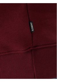Element Bluza Seal ELYSF00295 Bordowy Regular Fit. Kolor: czerwony. Materiał: bawełna #4