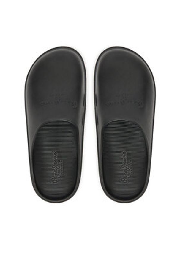 Pepe Jeans Klapki Sun Beach PLS70161 Czarny. Kolor: czarny
