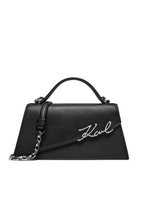 Karl Lagerfeld - KARL LAGERFELD Torebka 246W3099 Czarny. Kolor: czarny. Materiał: skórzane