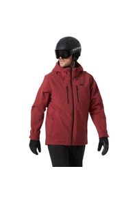 Kurtka narciarska Helly Hansen Juniper 3.0. Kolor: czerwony. Sezon: zima. Sport: narciarstwo #1