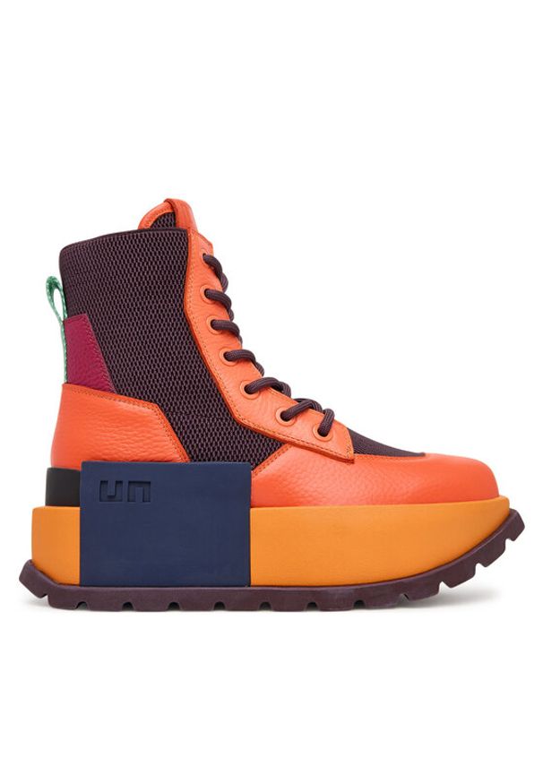 United Nude Trzewiki Roko Trooper 10967924165 Pomarańczowy. Kolor: pomarańczowy. Materiał: skóra