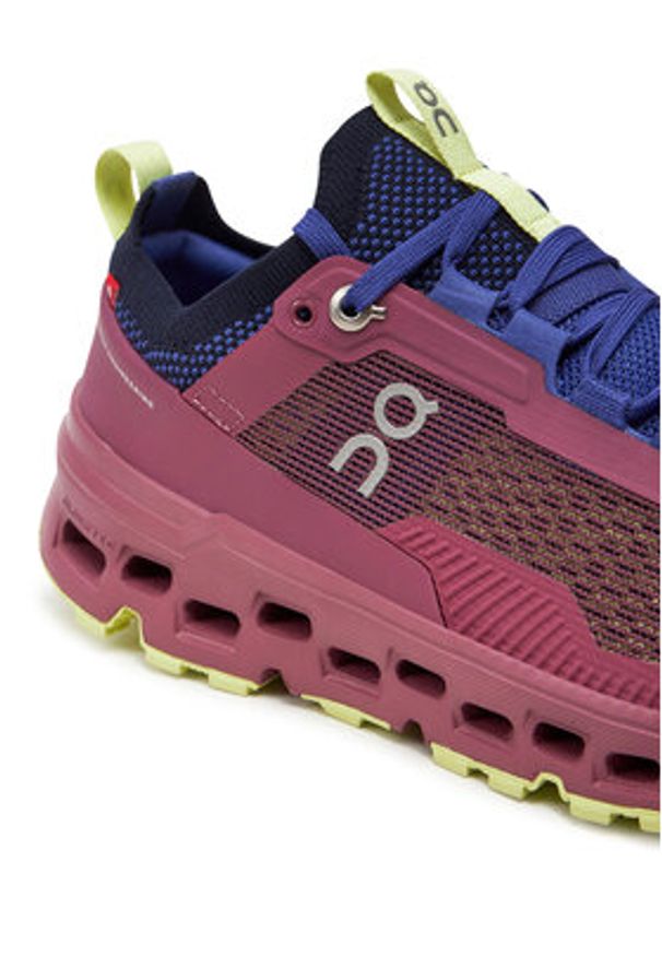 On Buty do biegania Cloudultra 2 3WD30281483 Bordowy. Kolor: czerwony. Materiał: mesh, materiał