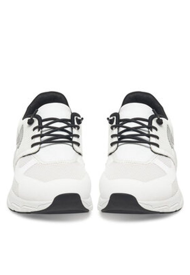 Rieker Sneakersy M9000-80 Biały. Kolor: biały. Materiał: materiał