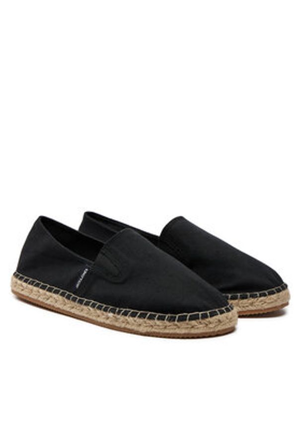 Jack & Jones Espadryle Jfwregent 12257223 Czarny. Kolor: czarny. Materiał: materiał