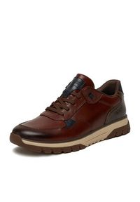 Rieker Sneakersy B9301-25 Brązowy. Kolor: brązowy. Materiał: skóra #5