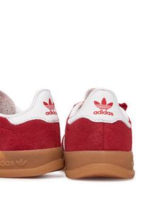 Adidas - adidas Sneakersy Gazelle Indoor Comfort Closure Elastic Lace IH9132 Czerwony. Kolor: czerwony. Materiał: skóra, zamsz. Model: Adidas Gazelle #3