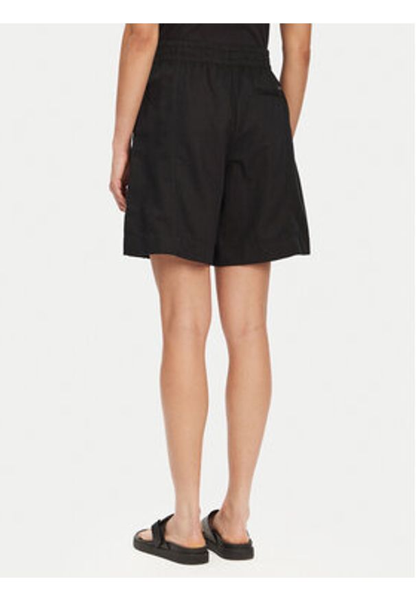 Calvin Klein Jeans Bermudy J20J225219 Czarny Relaxed Fit. Kolor: czarny. Materiał: bawełna