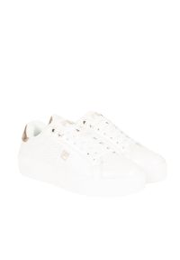 Fila Sneakersy "Crosscourt" | FFW0212 | Kobieta | Biały. Nosek buta: okrągły. Kolor: biały. Materiał: skóra ekologiczna #1