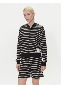 Emporio Armani Underwear Bluza EW000498 AF10882 U9273 Błękitny Loose Fit. Kolor: niebieski. Materiał: bawełna